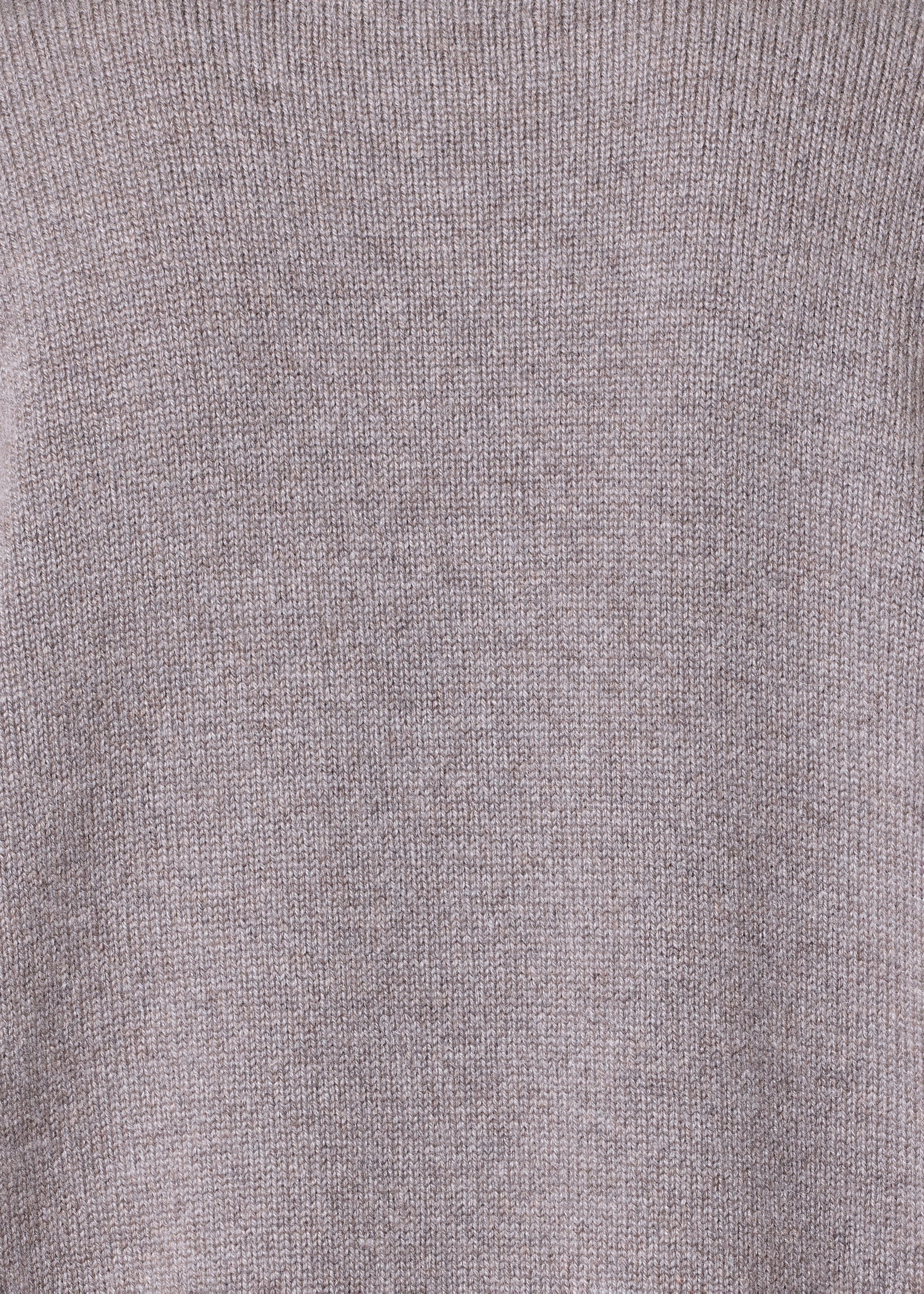 cashmere small long sleeve high neck sweater - mid