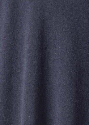 cashmere raglan sleeve round neck sweater - long