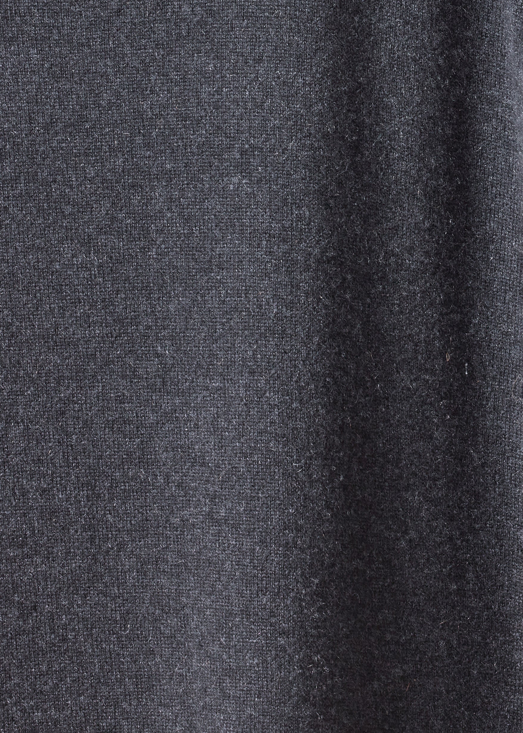 cashmere raglan sleeve scrunch neck dress