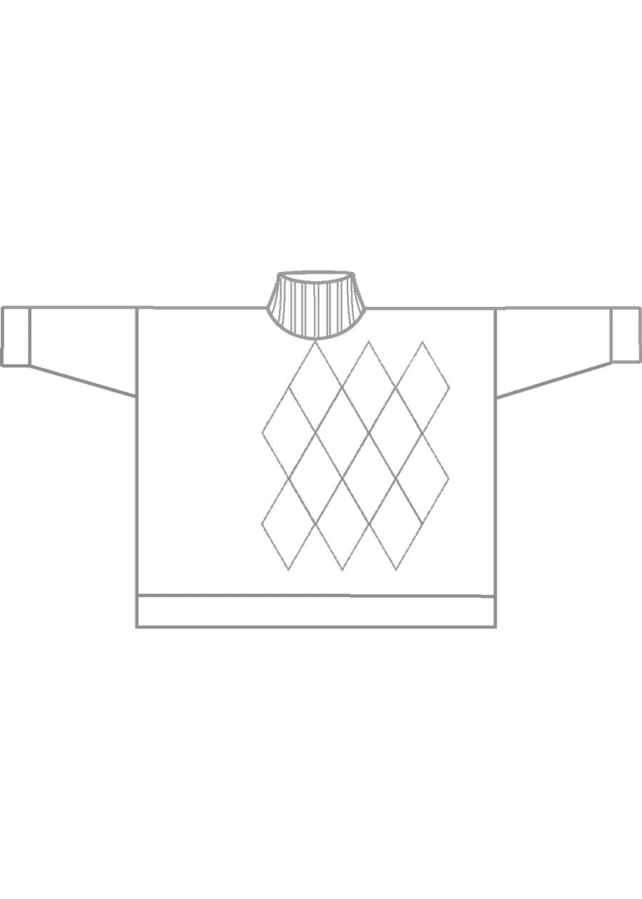 cashmere wide roll neck sweater - long