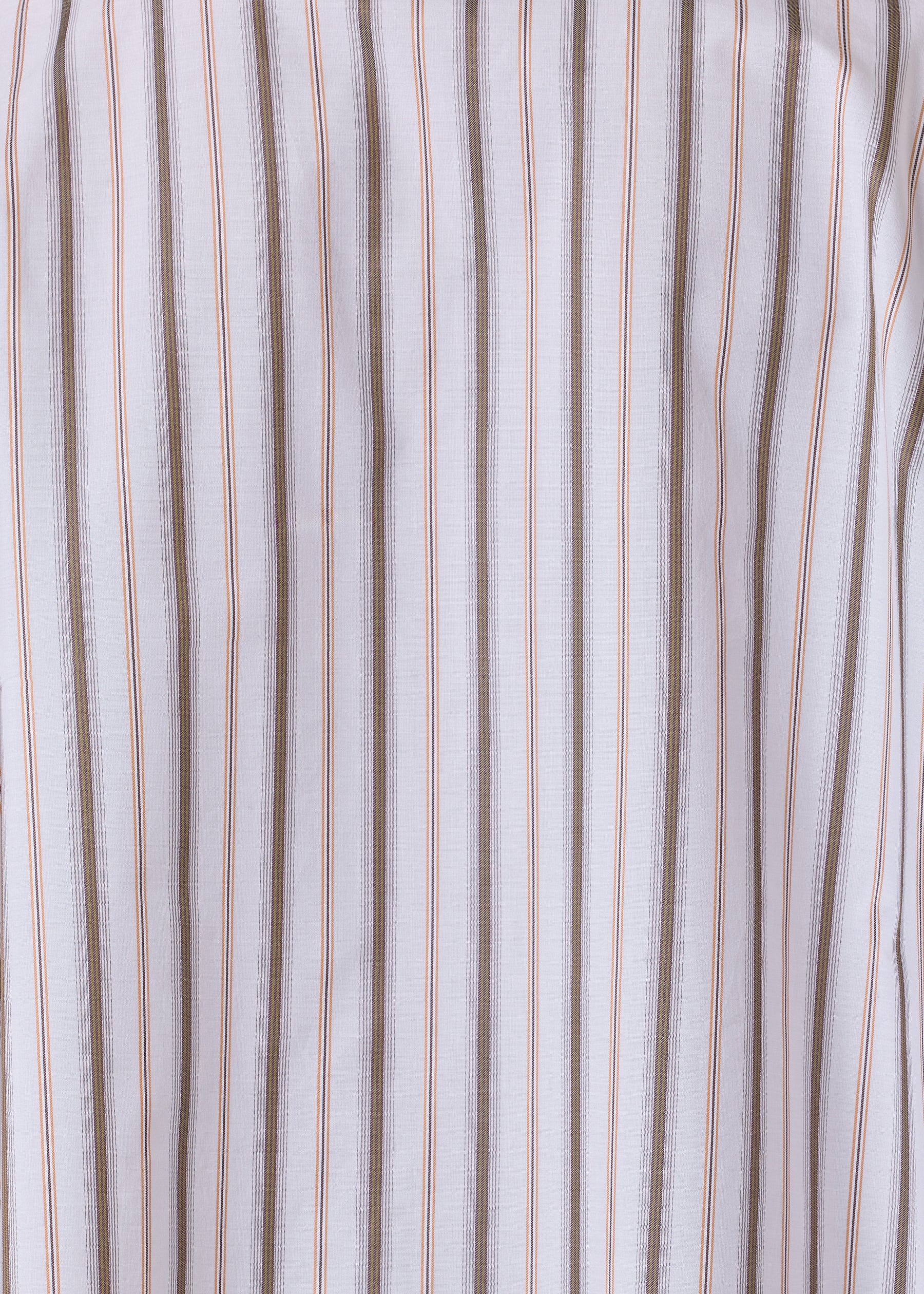 cotton sloped shoulder wide a-line artists smock with pleated collar - long plus