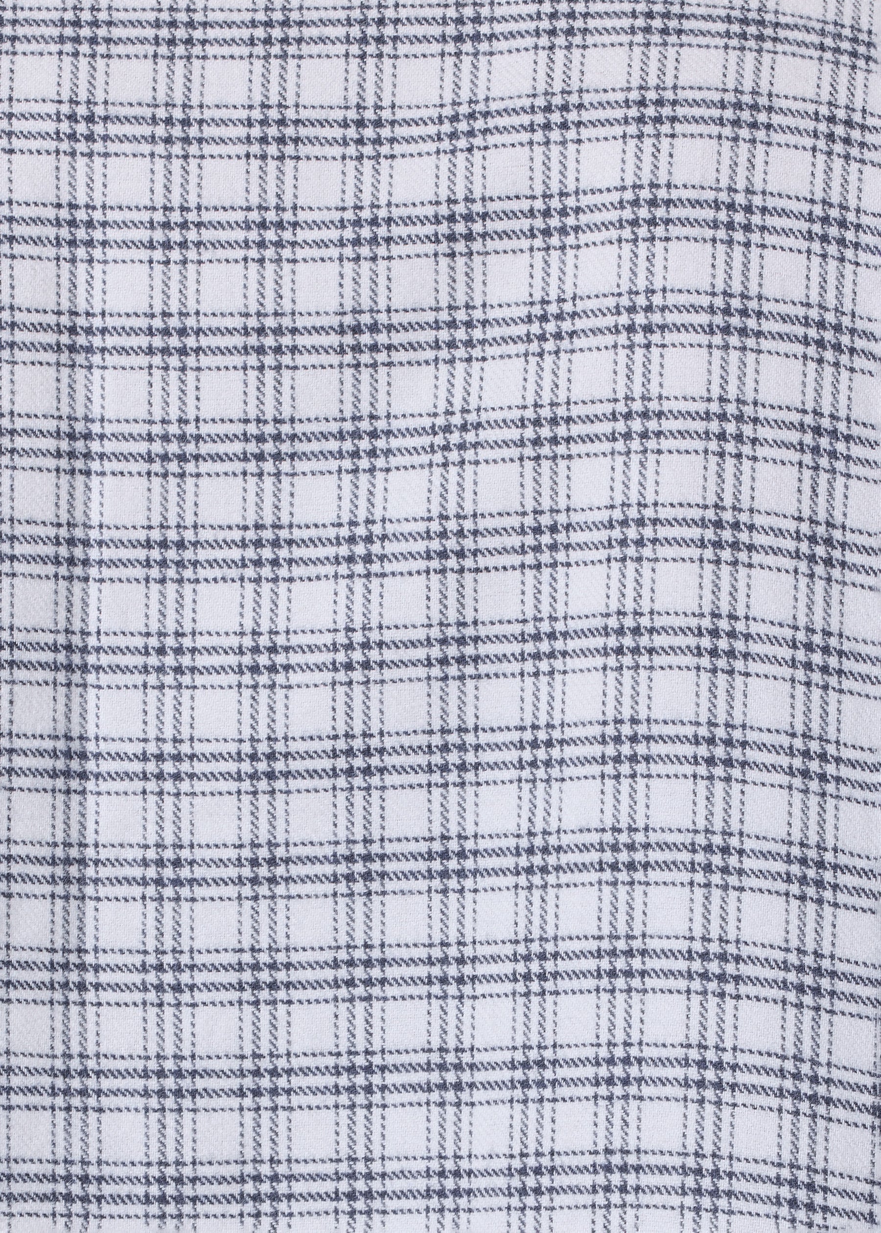 cotton slim a-line shirt with collar and stepped insert  - long