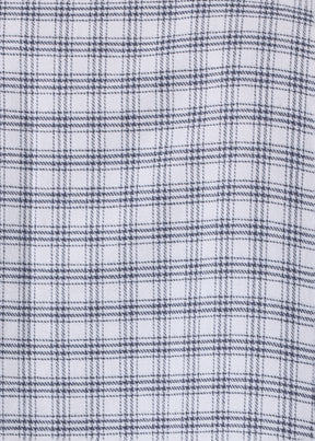 cotton wide a-line artists smock - long plus