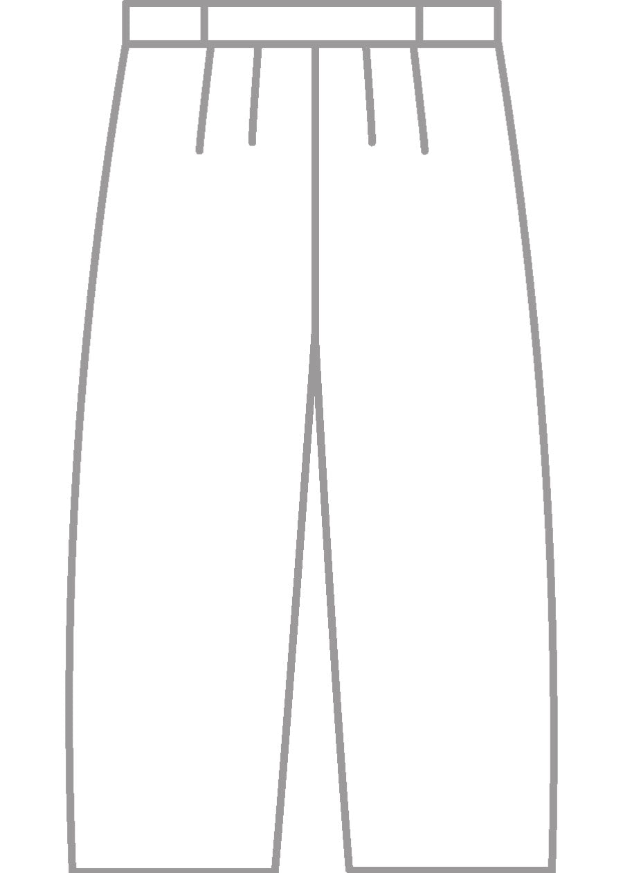 cashmere silk wool mix cropped flat front pleated trouser