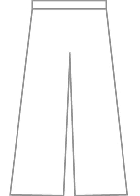 wool cashmere mix flared trouser