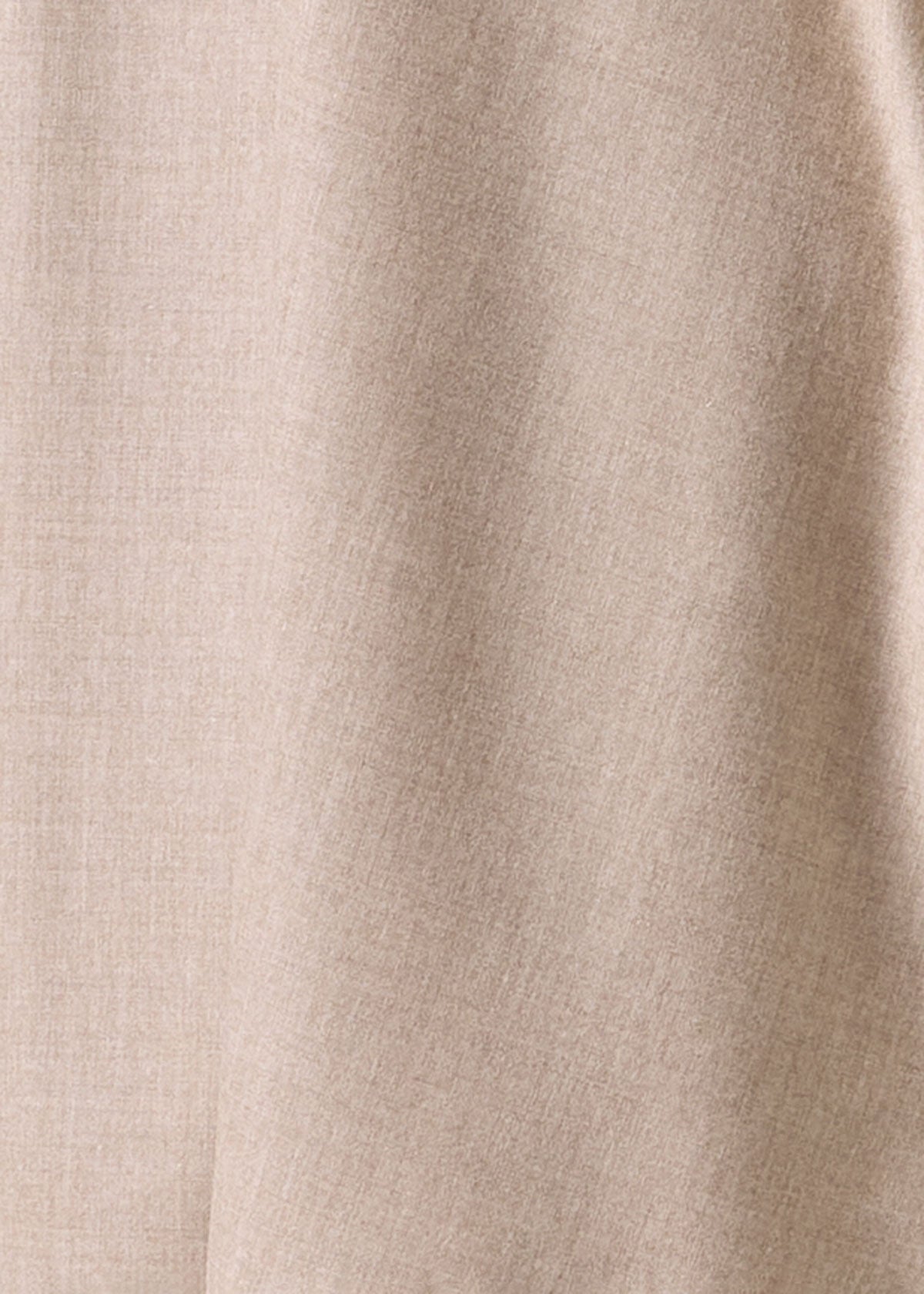 cashmere wool mix wide a-line shirt with double stand collar - very long