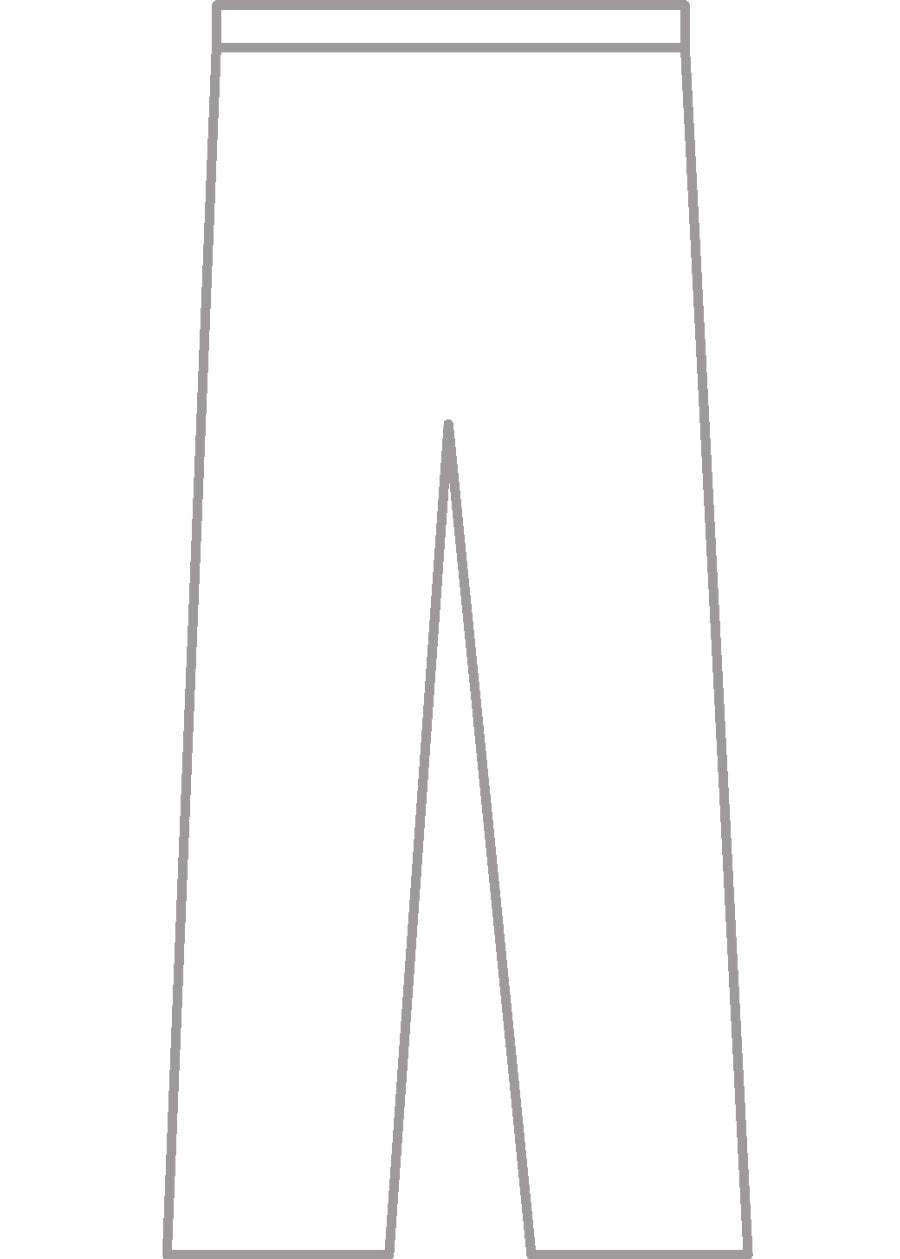 silk superfine wool mix tapered trouser