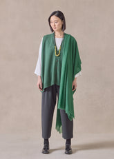 cashmere a-line sleeveless v neck cardigan - mid plus