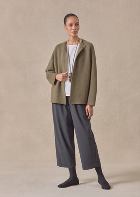 cashmere small jacket coat cardigan- short