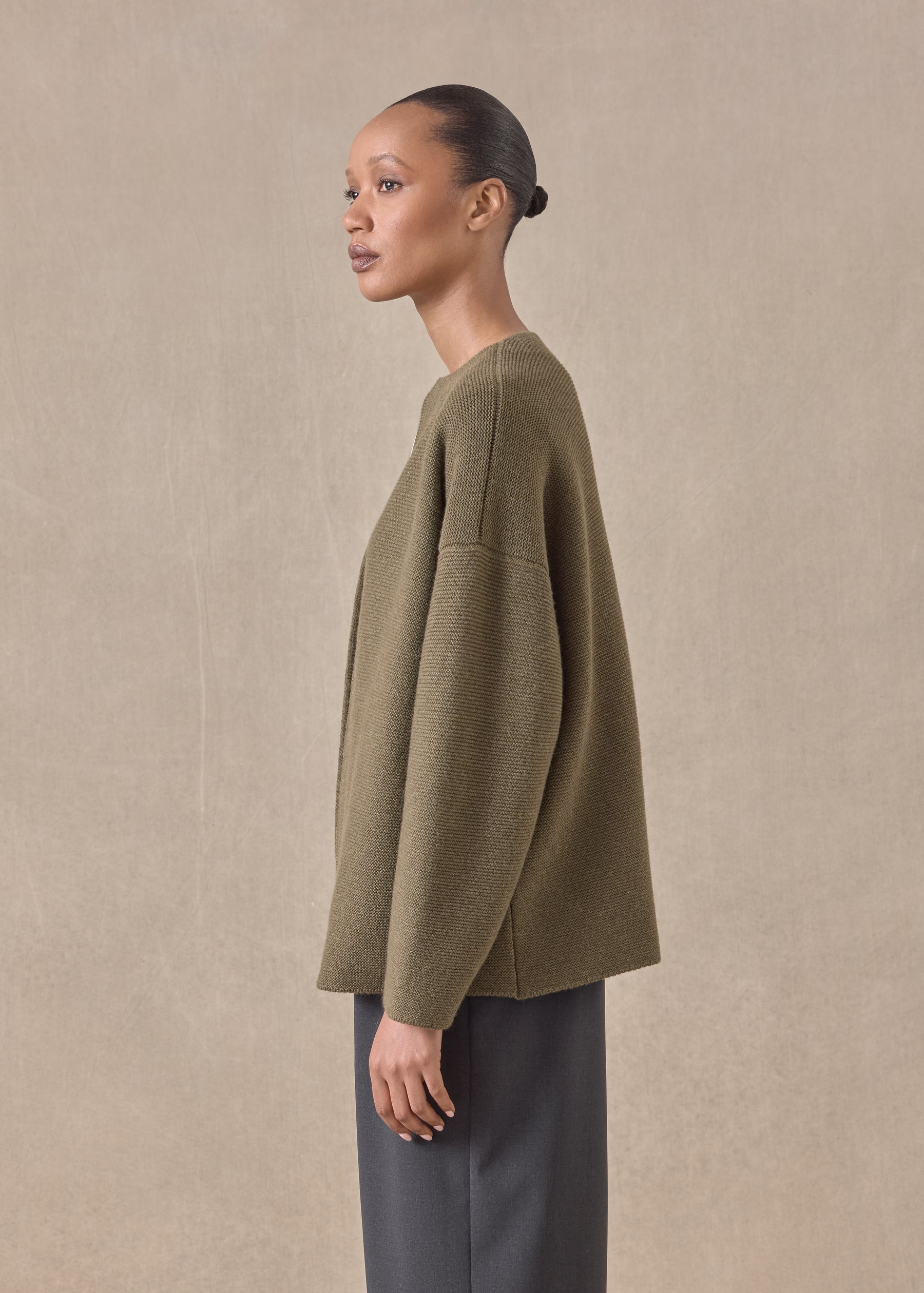 cashmere small jacket coat cardigan- short