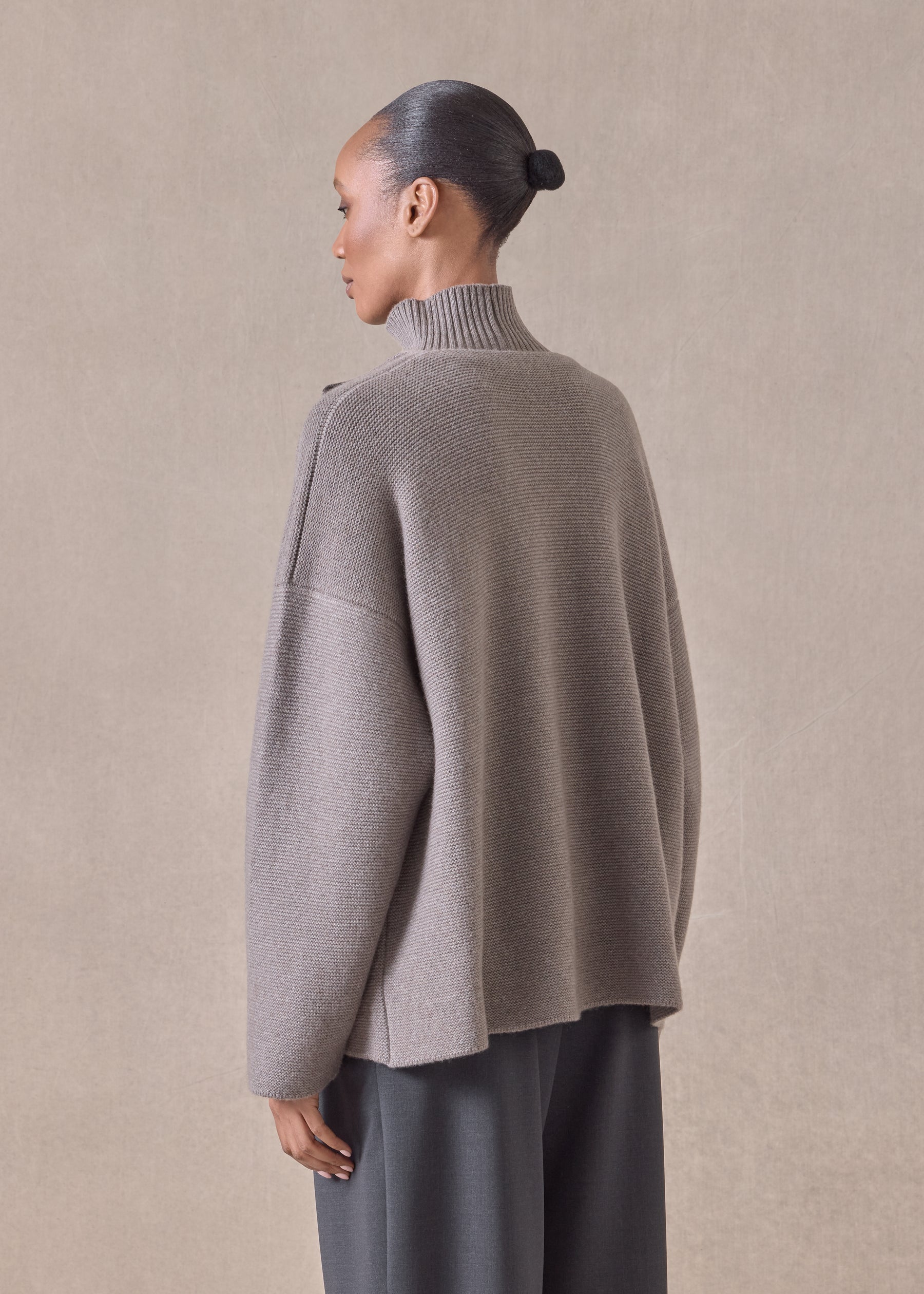 cashmere small jacket coat cardigan- short