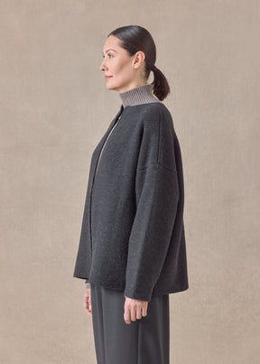 cashmere small jacket coat cardigan- short