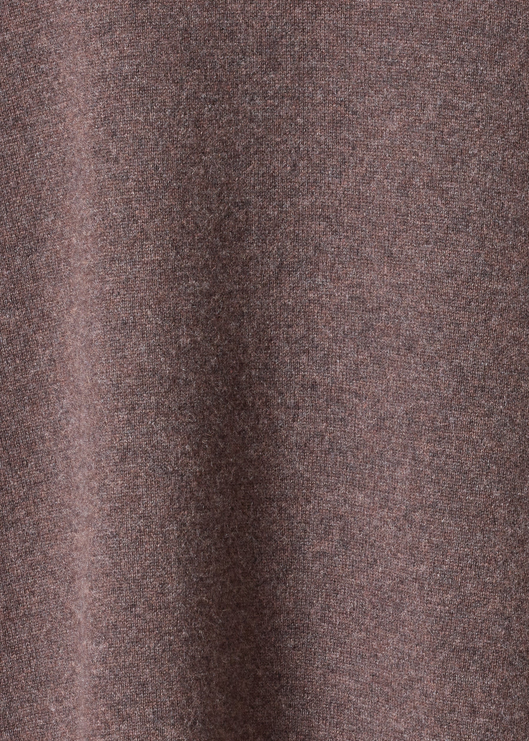 cashmere slim sleeve raw edge scrunch neck - mid plus