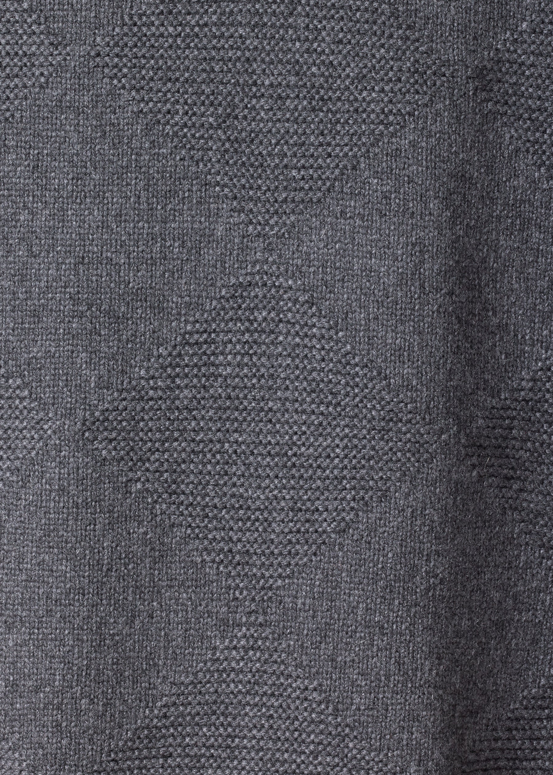 cashmere wide roll neck sweater - long