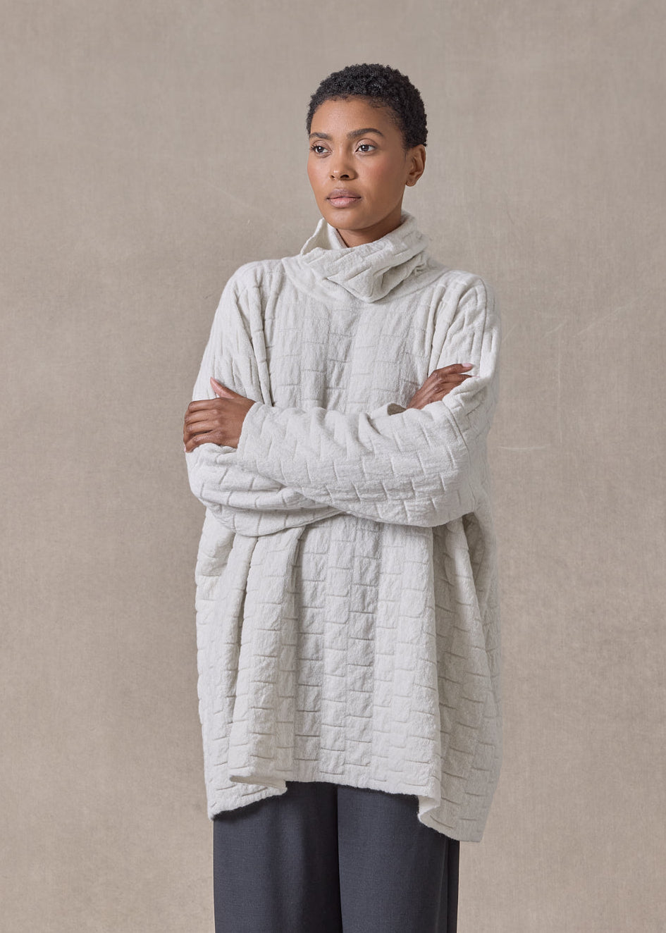 monks top - long (palecloud)