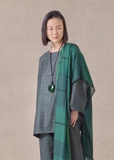 cashmere tartan check scarf