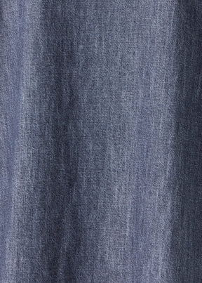 cotton wide longer back mandarin jacket - long