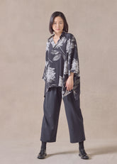 silk dps short sleeve shirt with collar - mid plus