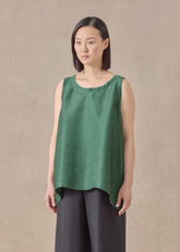 silk a-line shell - mid plus