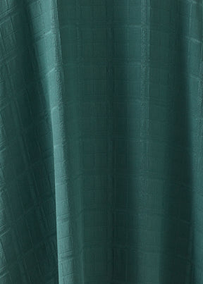 silk wide longer back double stand collar shirt - very long with slits