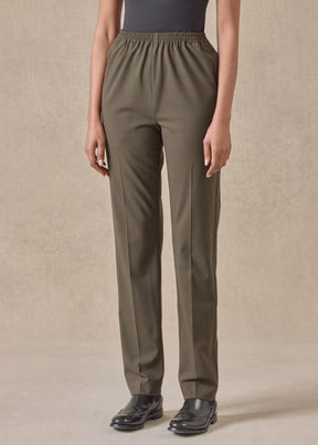 wool stretch narrow trouser