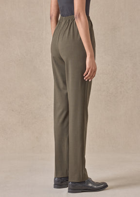 wool stretch narrow trouser