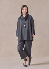 wool monks top - long