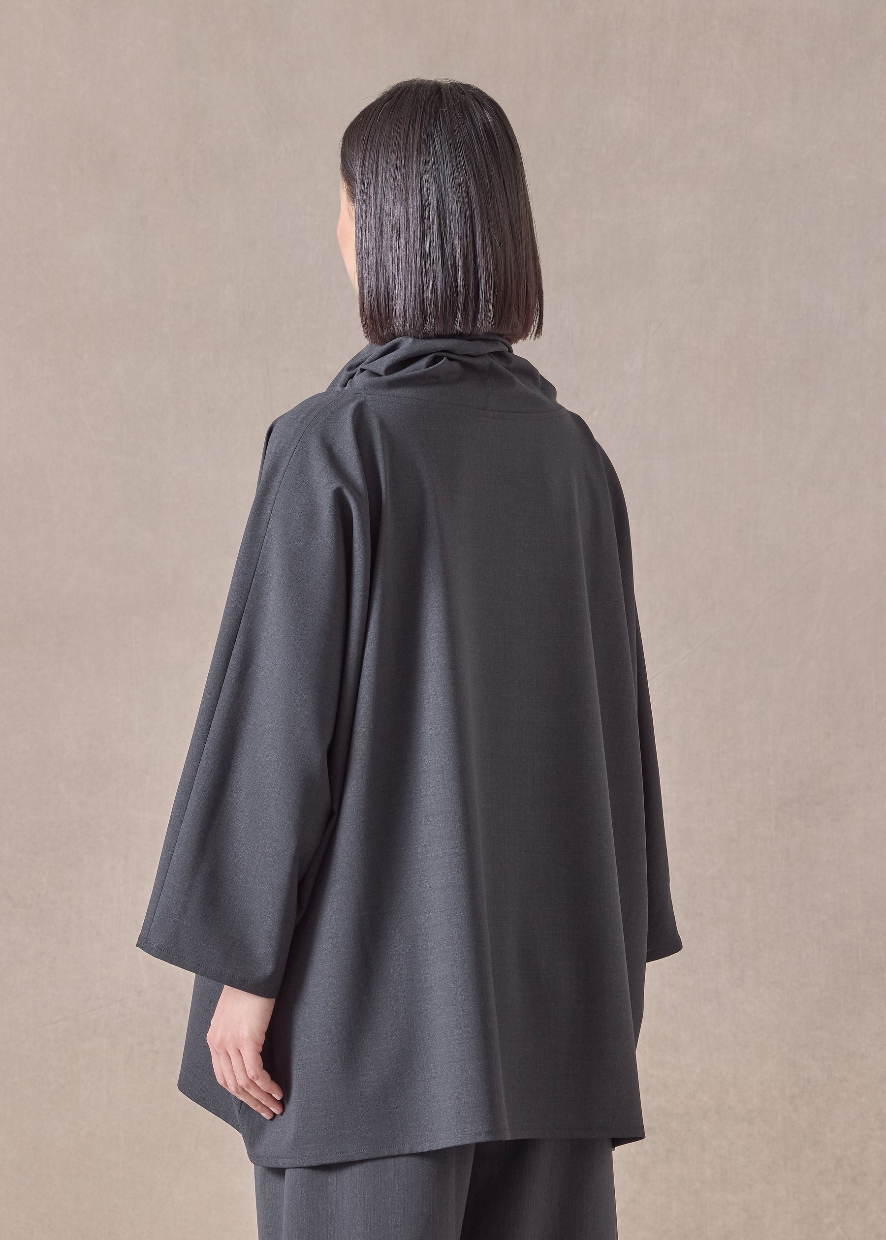 wool monks top - long
