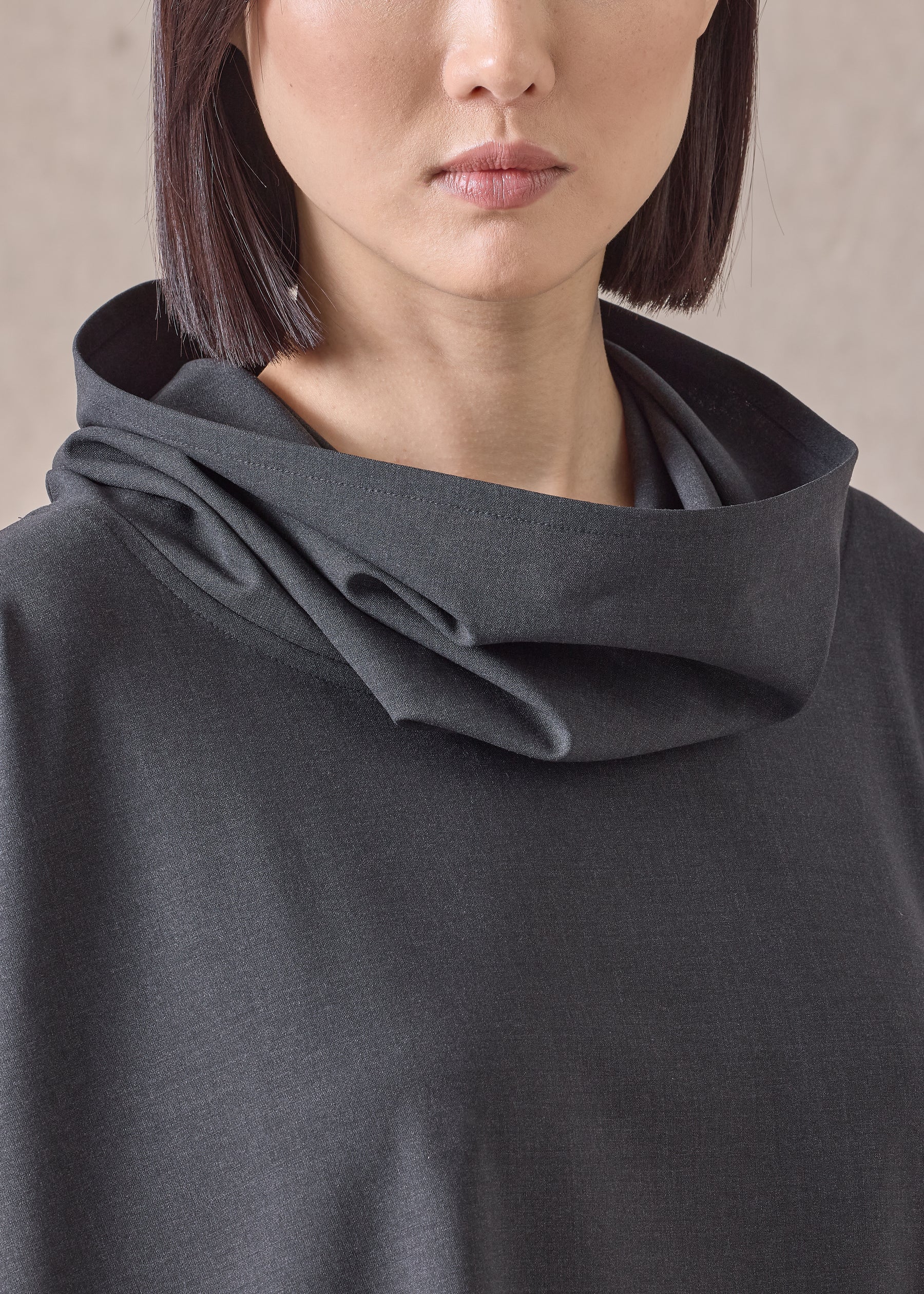 wool monks top - long