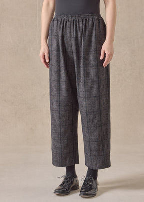 cashmere silk wool mix japanese trouser