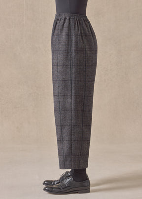 cashmere silk wool mix japanese trouser