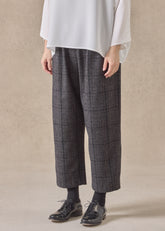 cashmere silk wool mix japanese trouser