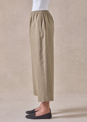 cashmere wool mix japanese trouser