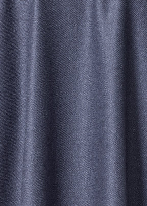 silk superfine wool mix wide a-line mandarin jacket - long plus