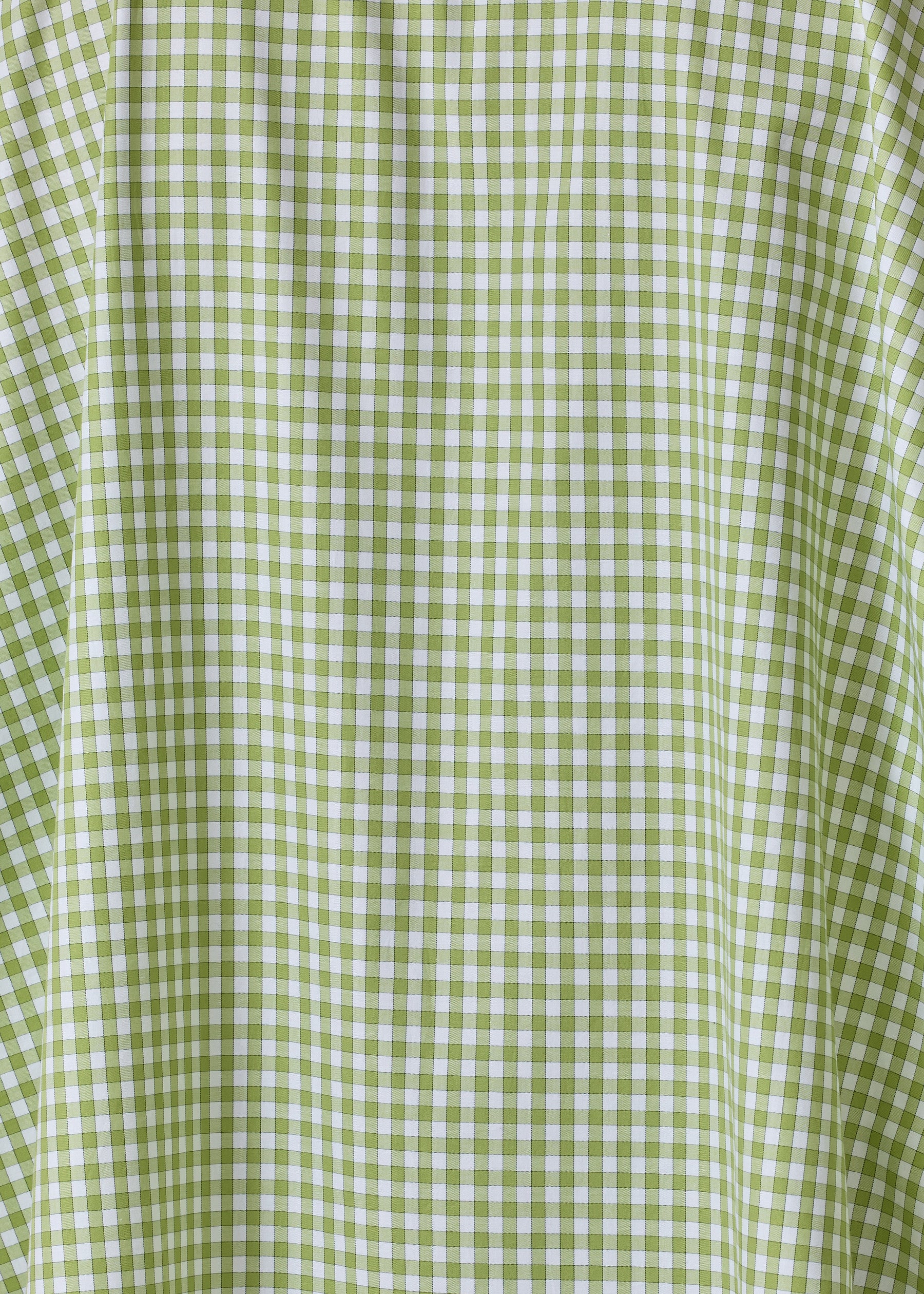 cotton wide longer back shirt jacket with collar-mid plus (limelight)