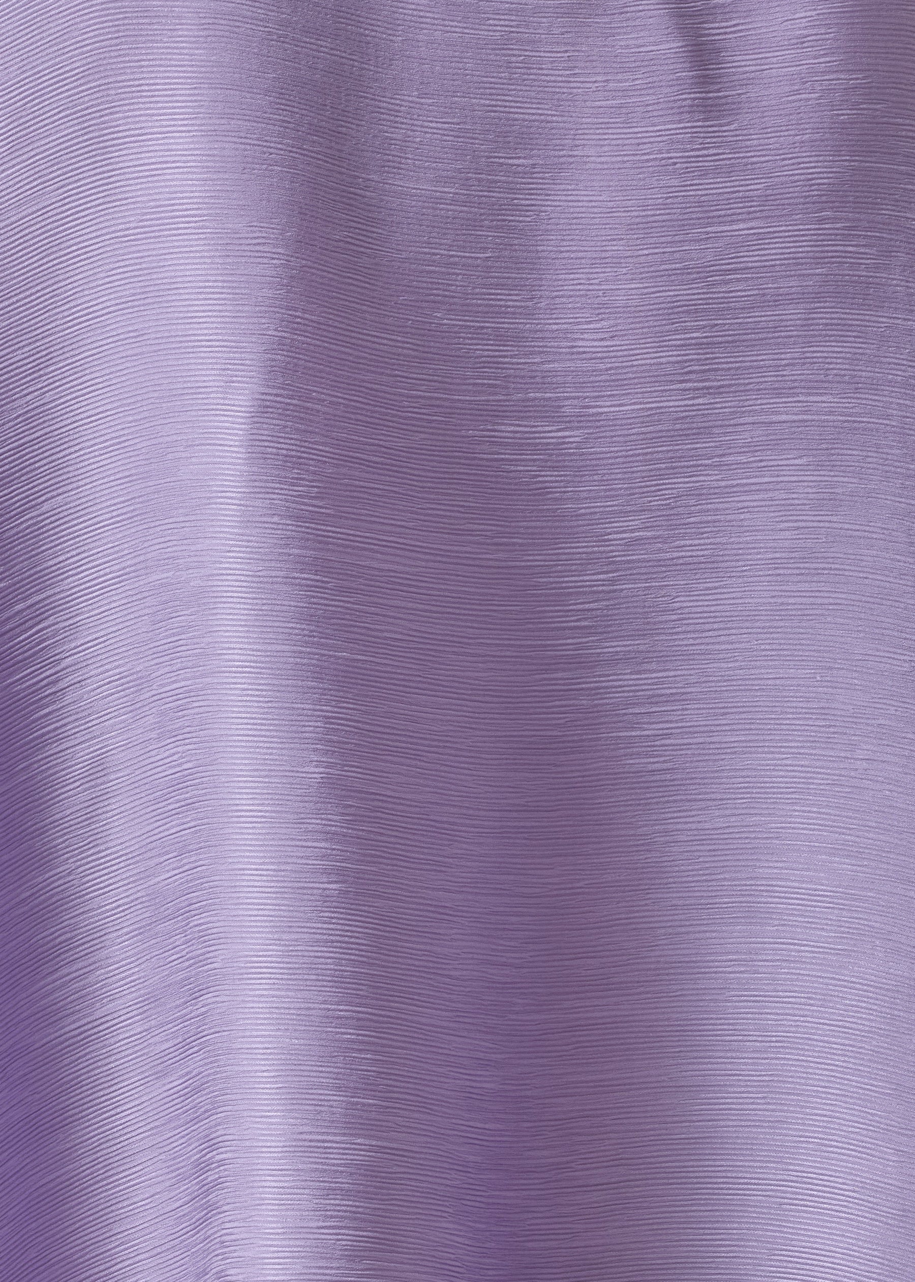 featherlight silk plissé a-line scoop neck top - mid plus (wisteria)