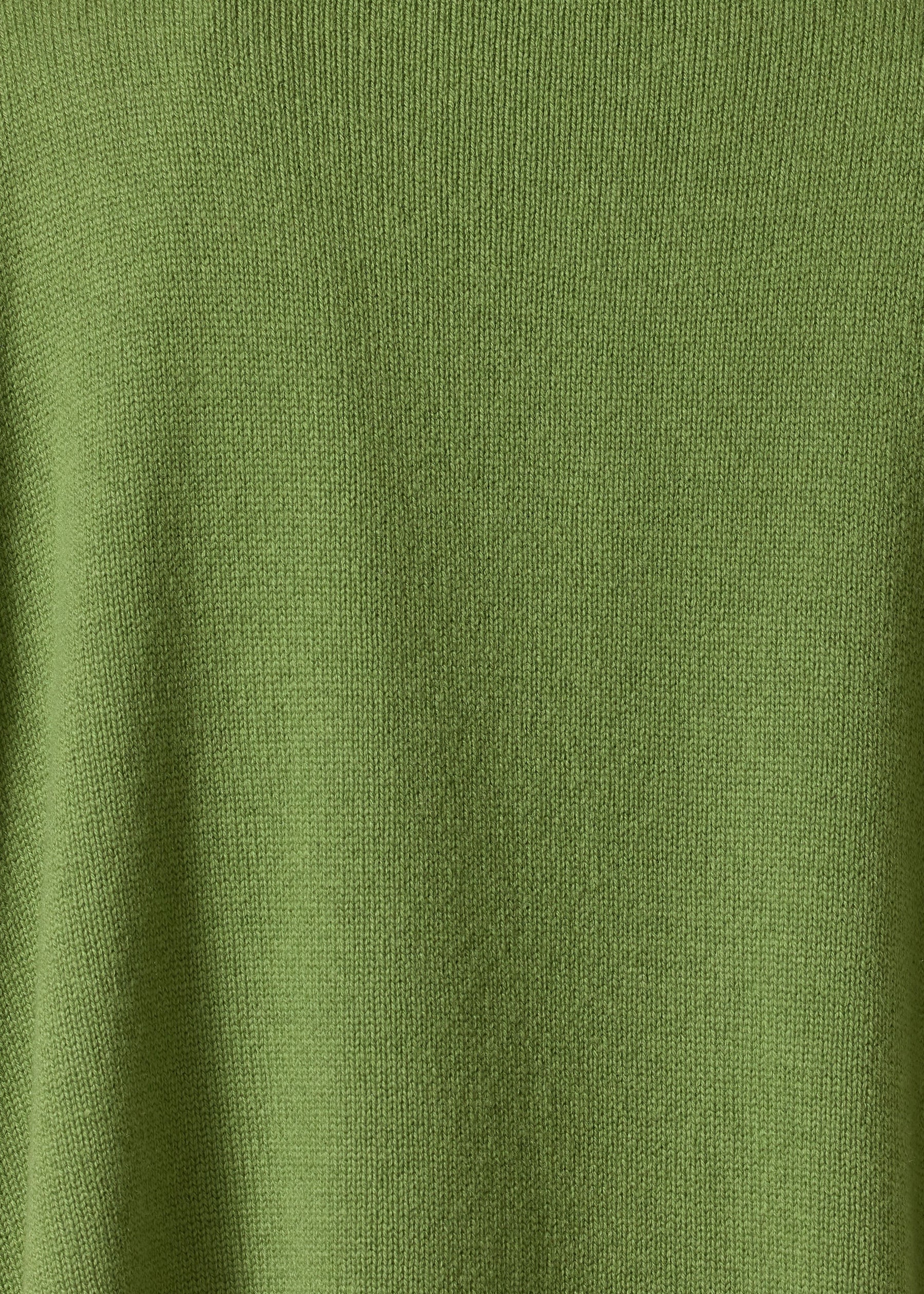 cashmere a-line sleeveless deep v-neck - mid plus (limedark)