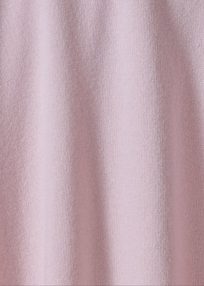 cashmere a-line sleeveless round neck - long (cherryblossom)