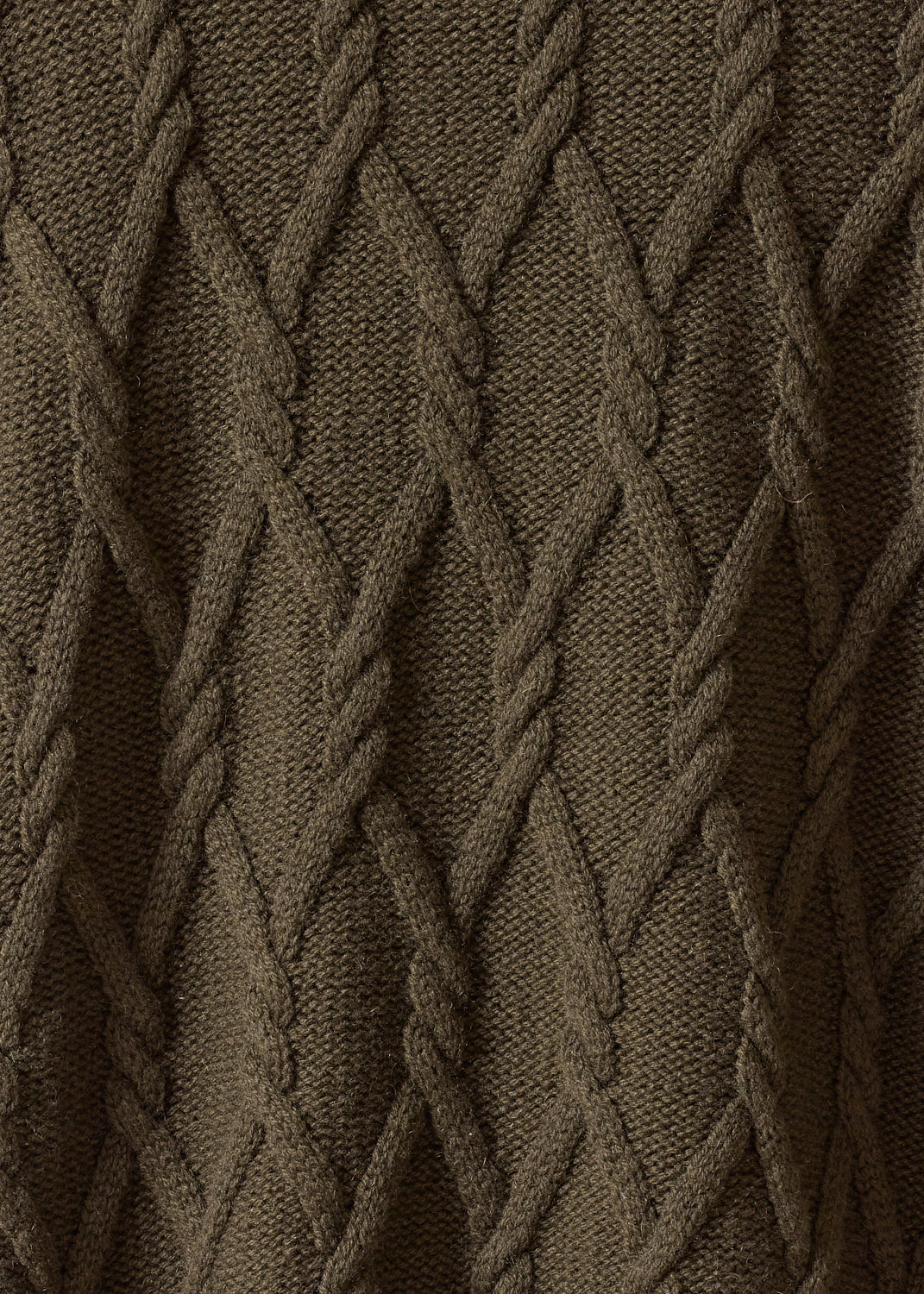 cashmere roll neck - mid plus (lodenbronze)