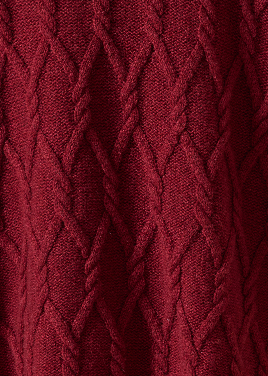 cashmere roll neck - mid plus (red)