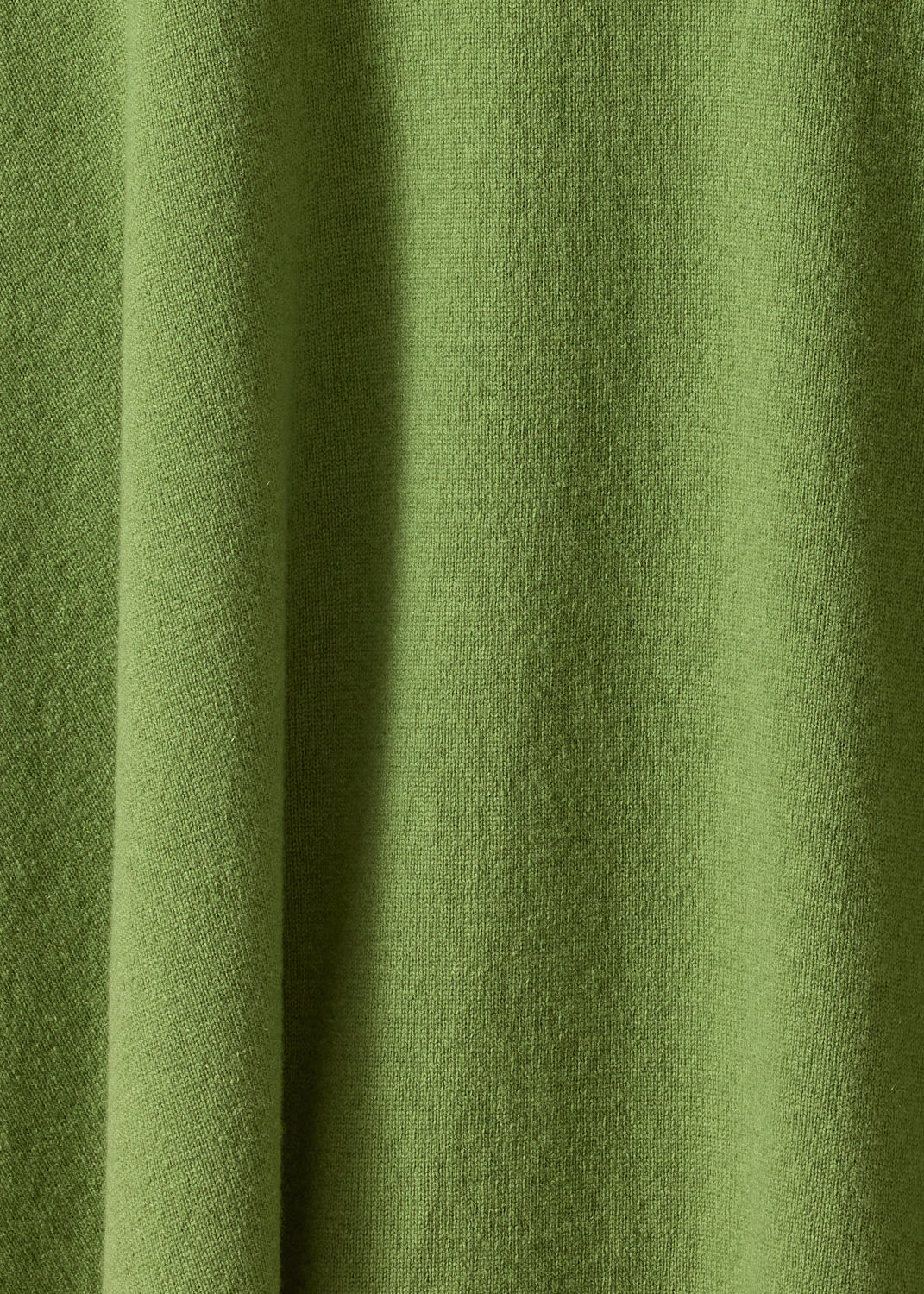 cashmere a-line bateau neck sweater - long (limedark)