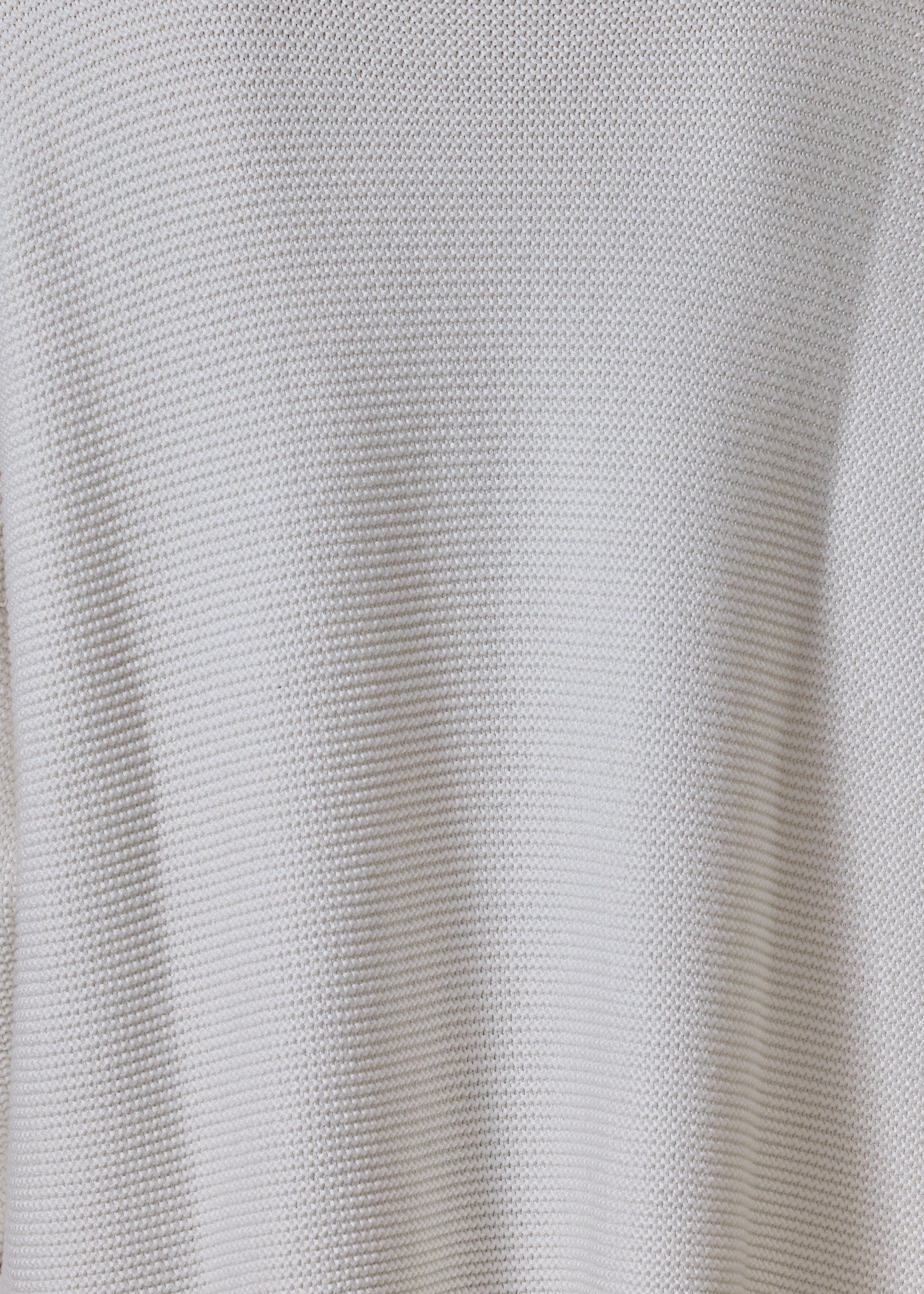 mulberry silk cropped bateau neck sweater (white)