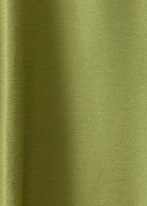 midweight silk plissé dps jacket coat - long (limedark)