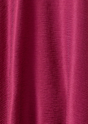 midweight silk plissé dps jacket coat - mid plus (magenta)