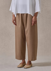 wool cashmere japanese trouser (camel)