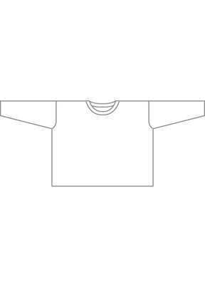 long sleeve smaller round neck - mid