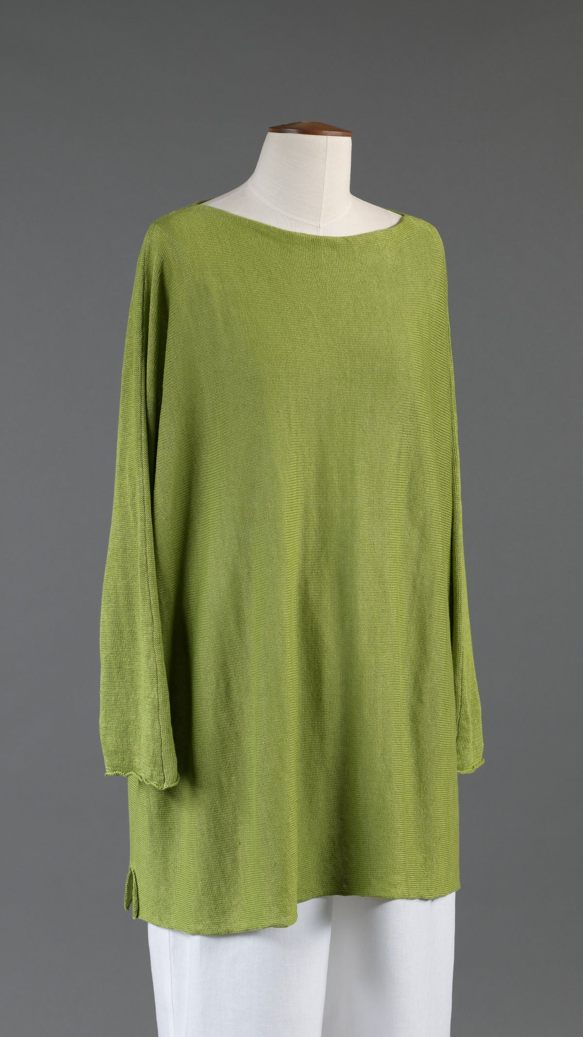 side ways knitted sweater - long in limelight