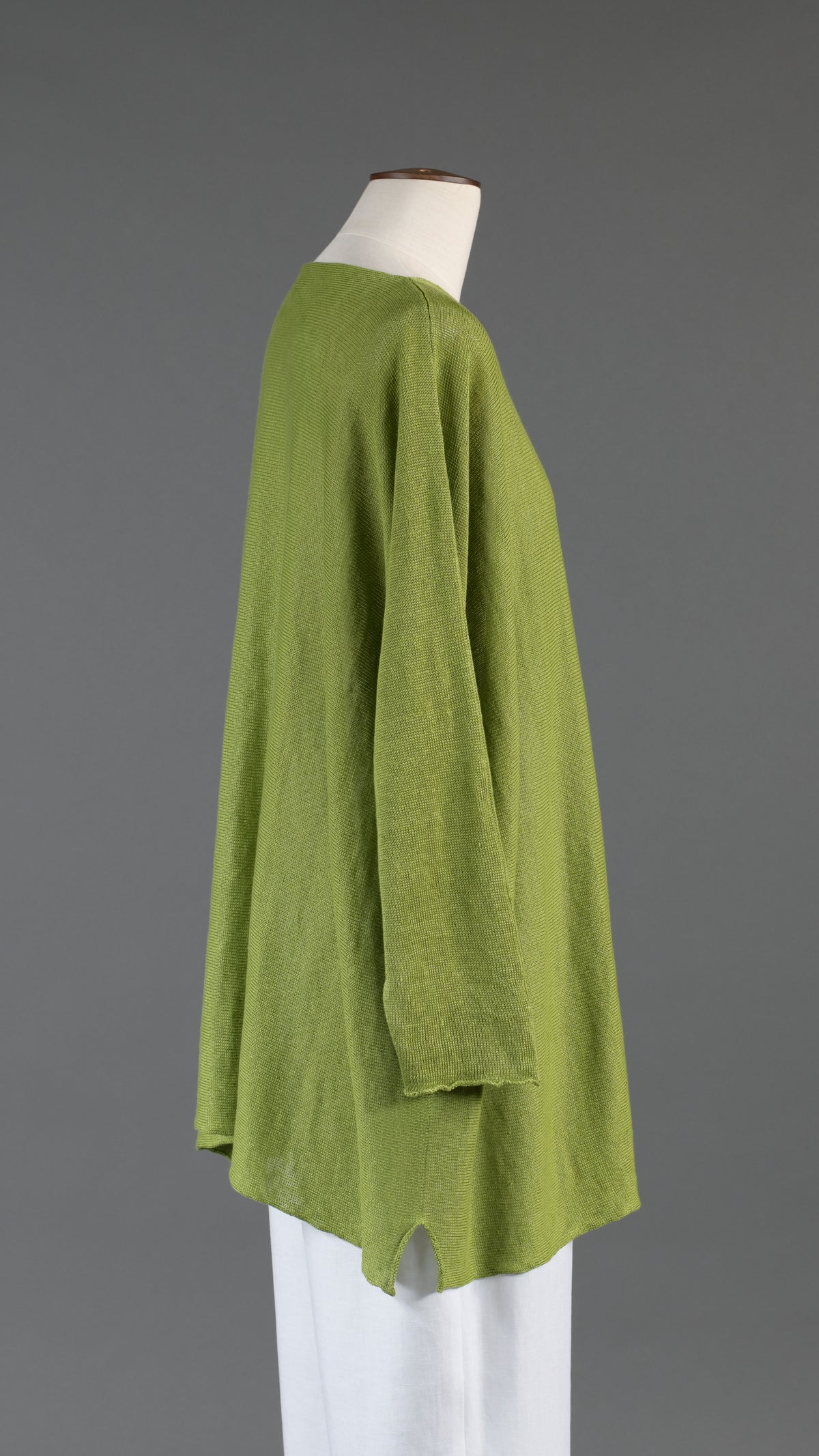 side ways knitted sweater - long in limelight