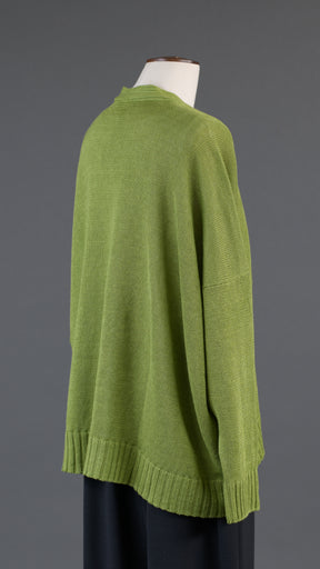 v neck cardigan - mid in limelight