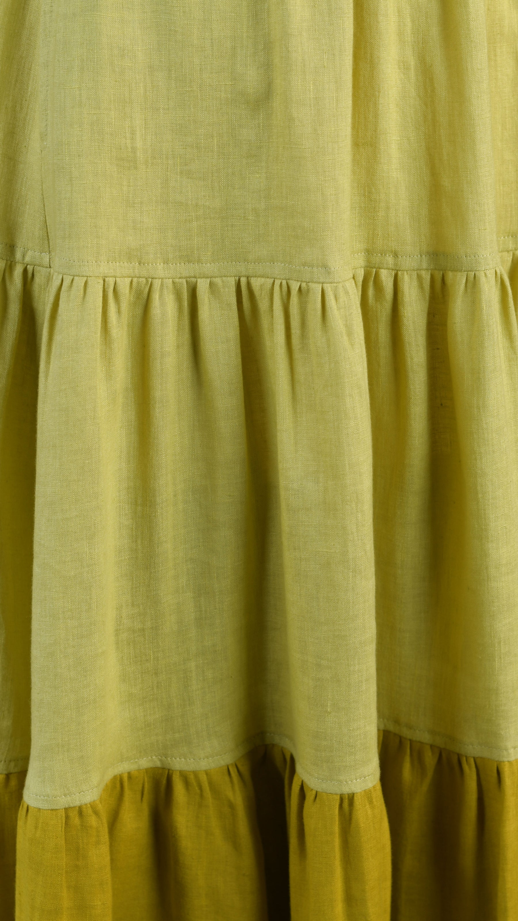 two tone petticoat skirt in dijon mix